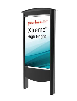 Peerless-AV | Outdoor Smart City Kiosks with 55" XtremeTM High Bright Outdoor Display PEERLESS