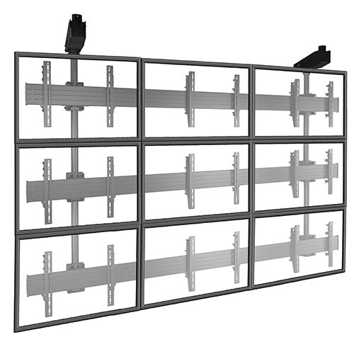 Chief LCM3X3U | FUSION™ Micro-Adjustable Large Ceiling Mounted 3 x 3 Video Wall Solutions CHIEF