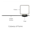 Da-Light | Perm-Wall Fixed Frame Projection Screen Da_Lite