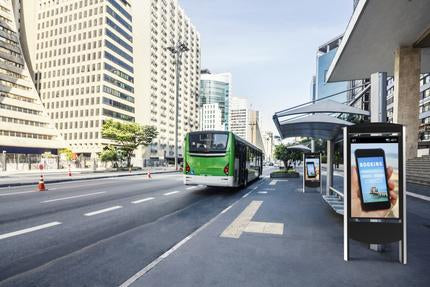 Peerless-AV | Outdoor Smart City Kiosks with 49" XtremeTM High Bright Outdoor Display PEERLESS