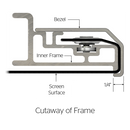 Da-Lite | UTB Contour 23733 - 193" diag.(94.5x168) - [16:9] - HD Progressive 0.6 Da_Lite