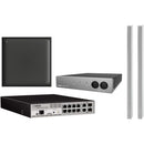 Yamaha AD-CG-BW - ADECIA Ceiling Bundle: Microphone + Audio Processor + Switch + 2 Speakers Yamaha