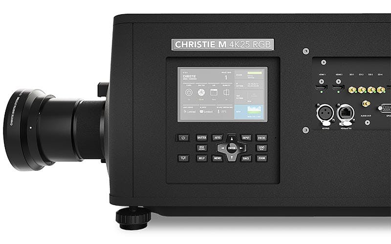 Christie M 4K25 RGB Pure Laser Projector - 25,300 lumens, 4K UHD, 3DLP, RGB pure laser projector CRISTE