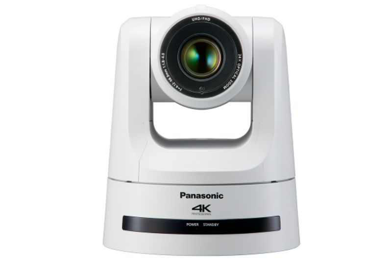 Panasonic AW-UE100WPJ 4K NDI Professional Streaming PTZ Camera (WHITE) Panasonic