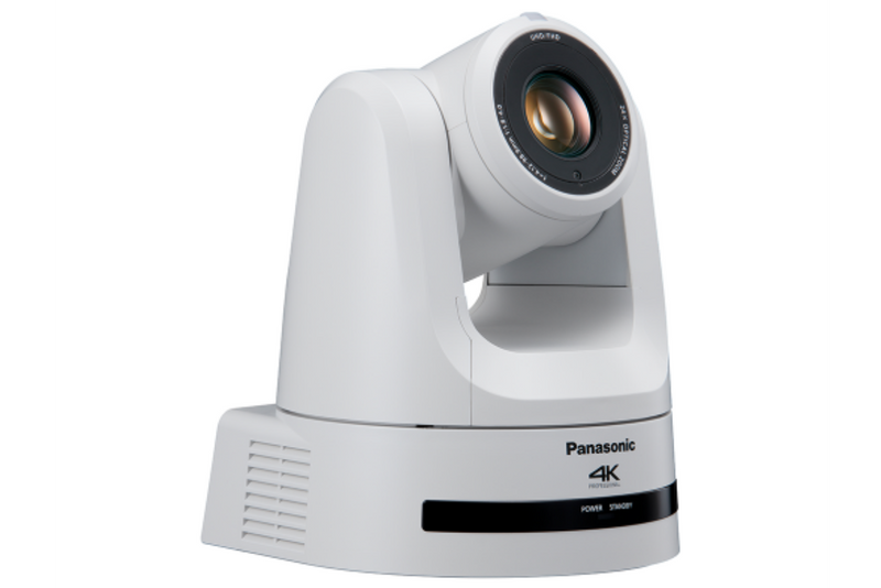 Panasonic AW-UE100WPJ 4K NDI Professional Streaming PTZ Camera (WHITE) Panasonic