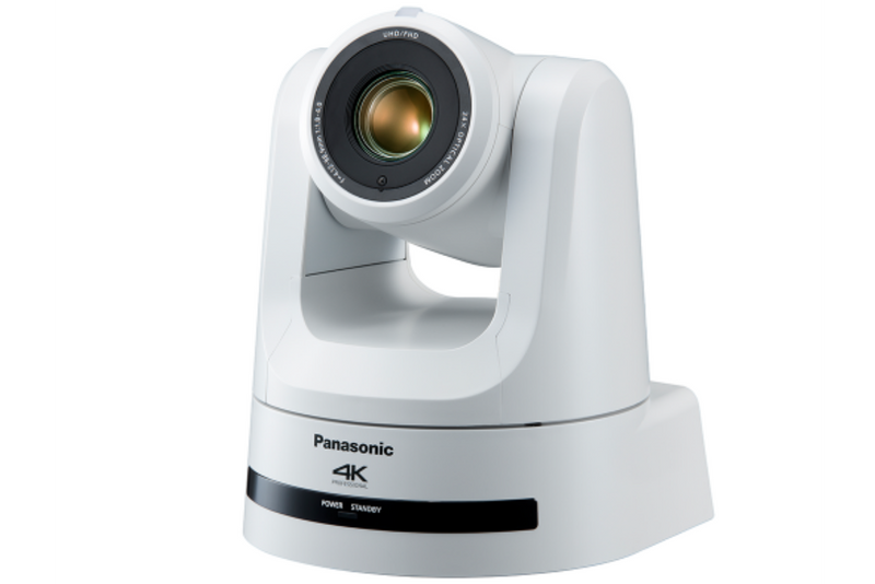 Panasonic AW-UE100WPJ 4K NDI Professional Streaming PTZ Camera (WHITE) Panasonic