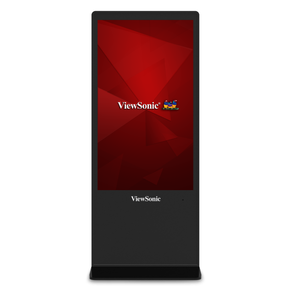 ViewSonic EP5540T |  10-point interactive, 55” 4K Ultra HD all-in-one free-standing digital ePoster kiosk ViewSonic