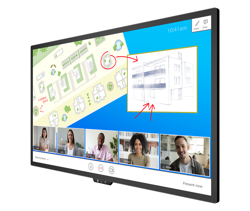 Planar HB Series Huddle Board | 4K Touch Screen Collaboration Displays Planar