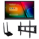 ViewSonic  IFP6552-E1 - 65" 4K Touch Enabled ViewBoard Smart Display with WiFi Adapter and Fixed Wall Mount VIEW