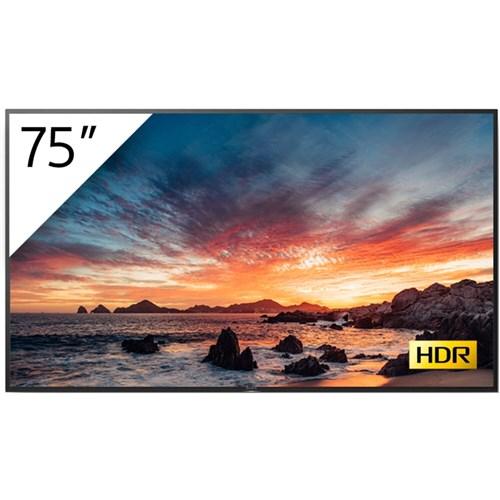 Sony 75" 4K HDR LED Professional Display with Tuner - Black Sony