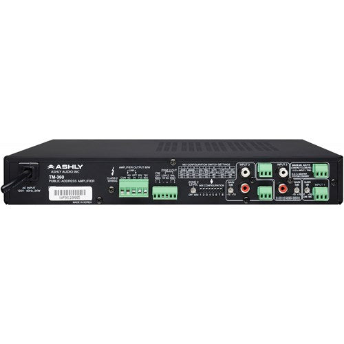 Ashly | TM compact mixer-amplifiers Ashly