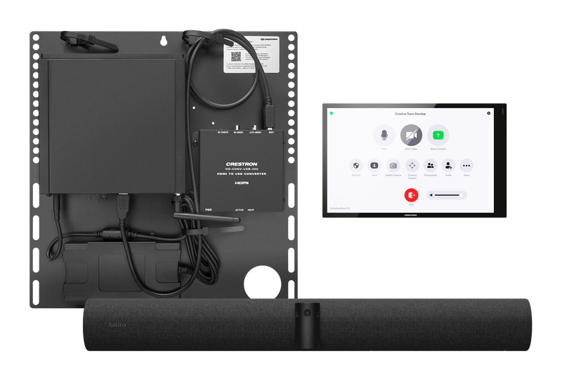 Crestron UC-B31-Z-WM Flex Small Room Conference System with Jabra® PanaCast 50 Video Bar and Wall Mounted Control Interface for Zoom Rooms® Software CRESTRON ELECTRONICS, INC.