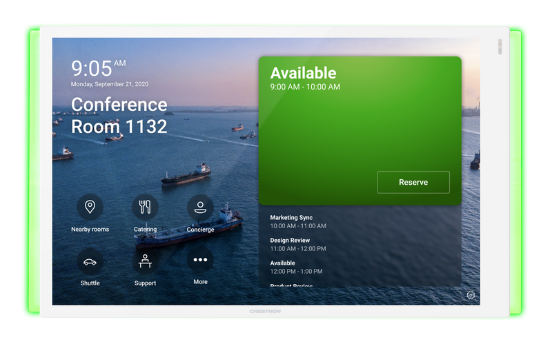 Crestron  TSS-1070-T-W-S-LB KIT 101 IN ROOM SCHEDULING TOUCH SCREEN FOR MICROSOFT TEAMS SO CRESTRON ELECTRONICS, INC.