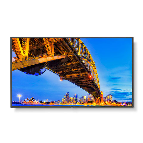 NEC 43" Ultra High Definition Professional Display with Integrated ATSC/NTSC Tuner NEC