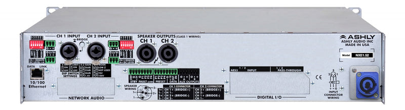 Ashly | nXe multi-mode Power Amplifier Ashly