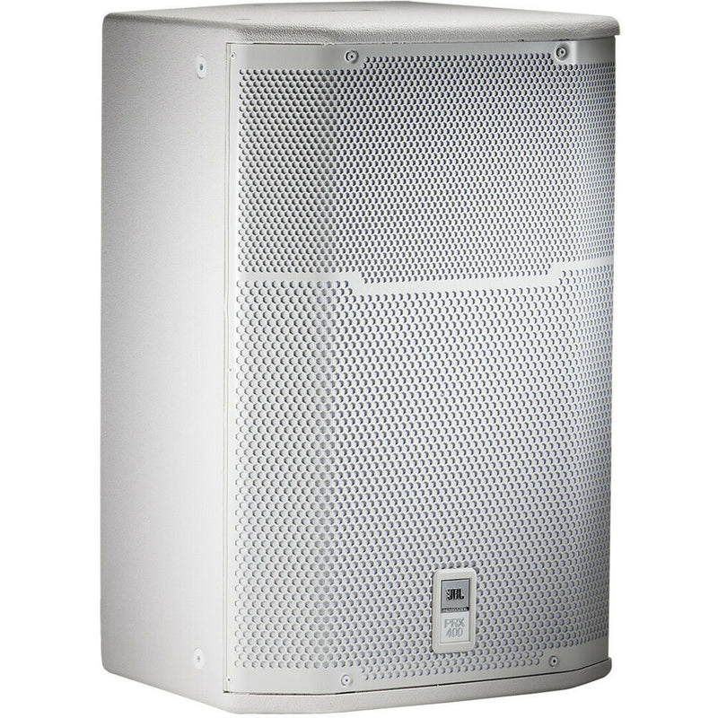15" Two-Way White Utility/Stage Monitor Loudspeaker System JBL